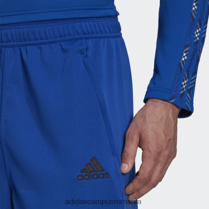 adidas campus romania pantaloni de trening tiro 7/8 albastru regal bărbați albastru regal/negru J266N214927