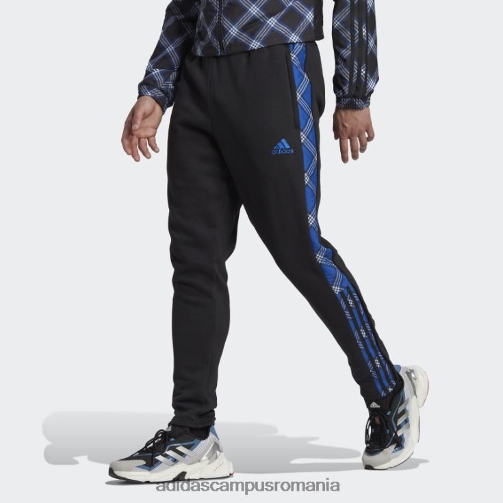 adidas campus romania pantaloni de trening tiro winterized negru bărbați negru/albastru regal J266N214617