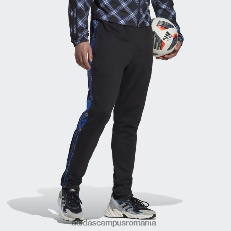 adidas campus romania pantaloni de trening tiro winterized negru bărbați negru/albastru regal J266N214617