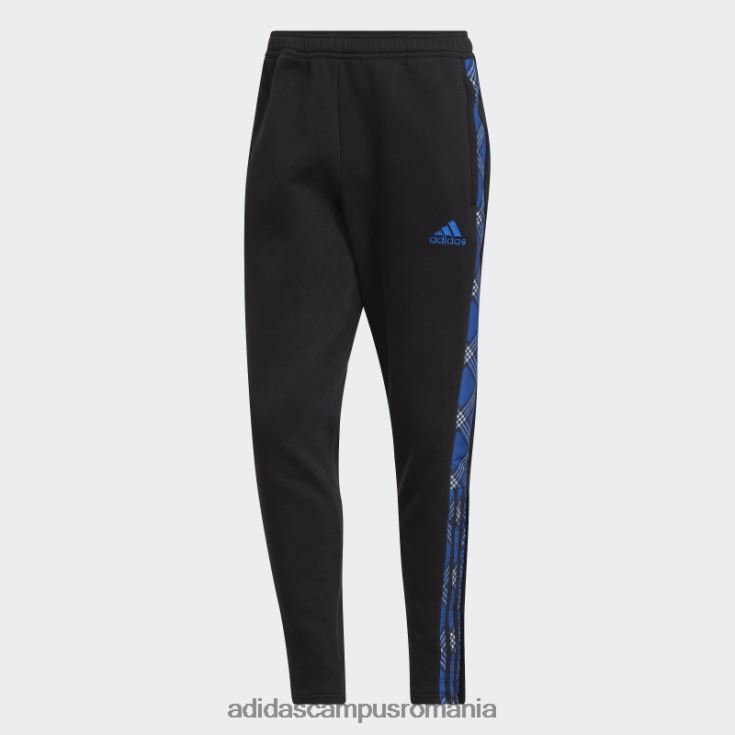 adidas campus romania pantaloni de trening tiro winterized negru bărbați negru/albastru regal J266N214617