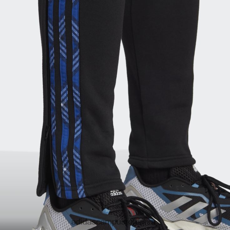 adidas campus romania pantaloni de trening tiro winterized negru bărbați negru/albastru regal J266N214617