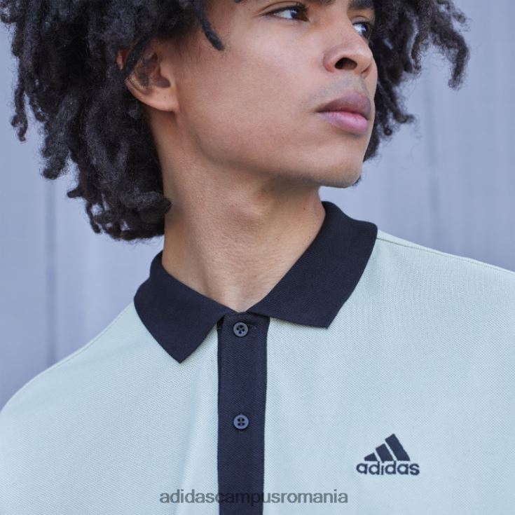 adidas campus romania tricou polo verde piqué adidas bărbați verde J266N21599