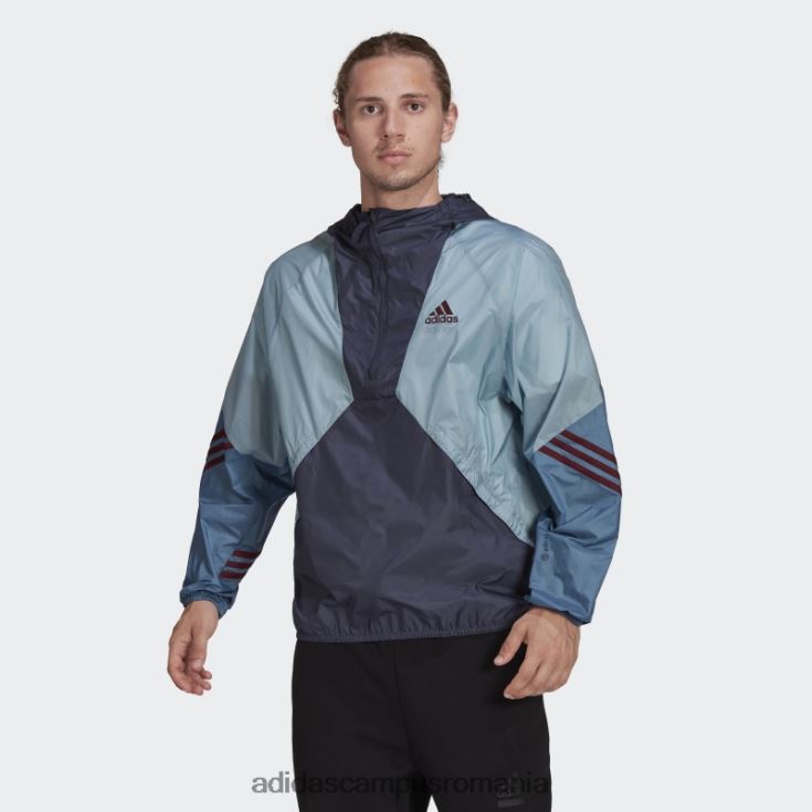 adidas campus romania bleumarin înapoi la sport wind.rdy anorac bărbați marina J266N215286