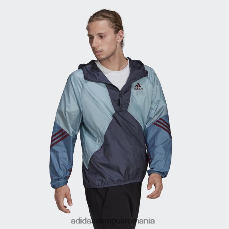 adidas campus romania bleumarin înapoi la sport wind.rdy anorac bărbați marina J266N215286