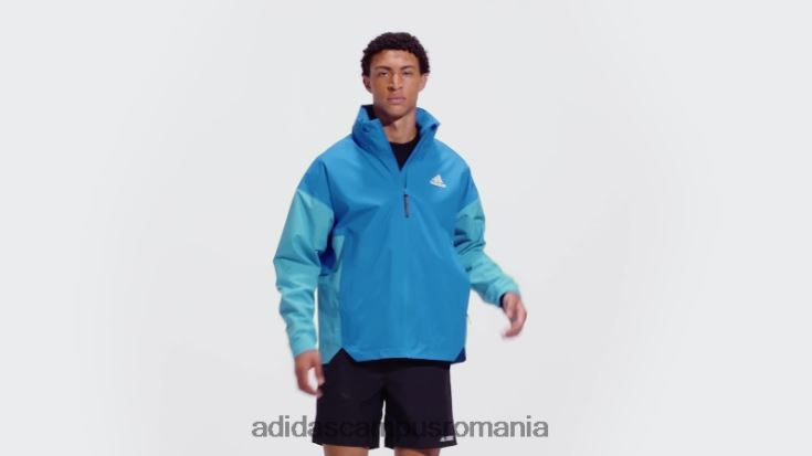 adidas campus romania shock blue traveer rain.rdy jacheta (gen neutru) adidas bărbați shock blue/app sky rush J266N214781