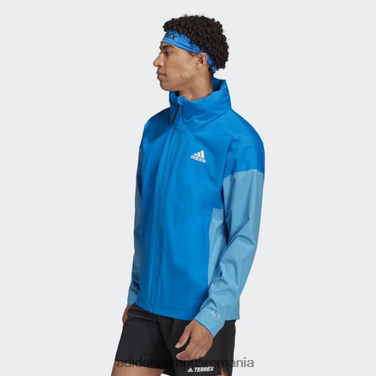 adidas campus romania shock blue traveer rain.rdy jacheta (gen neutru) adidas bărbați shock blue/app sky rush J266N214781