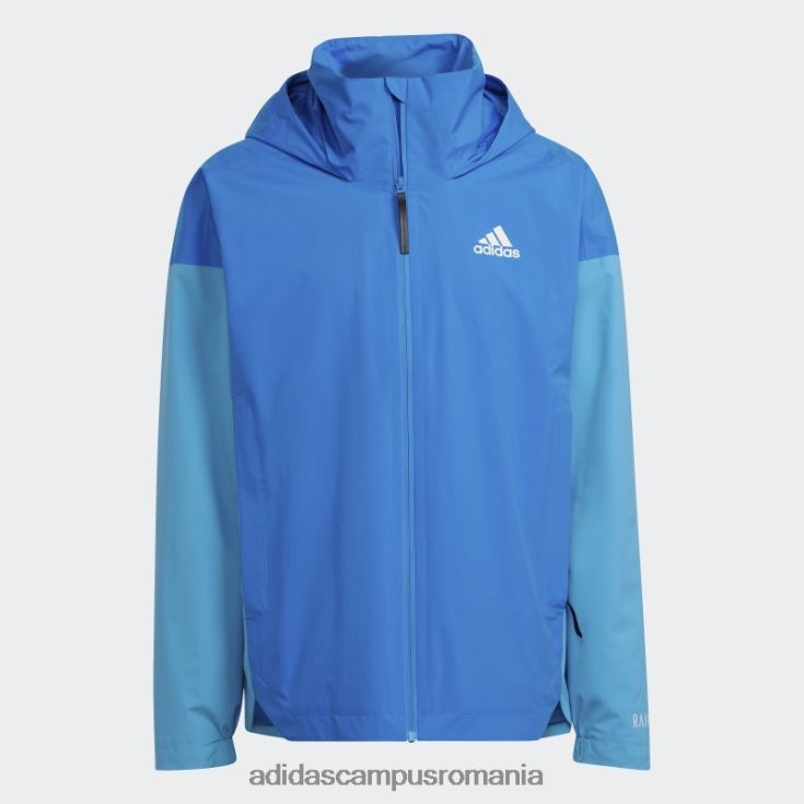 adidas campus romania shock blue traveer rain.rdy jacheta (gen neutru) adidas bărbați shock blue/app sky rush J266N214781