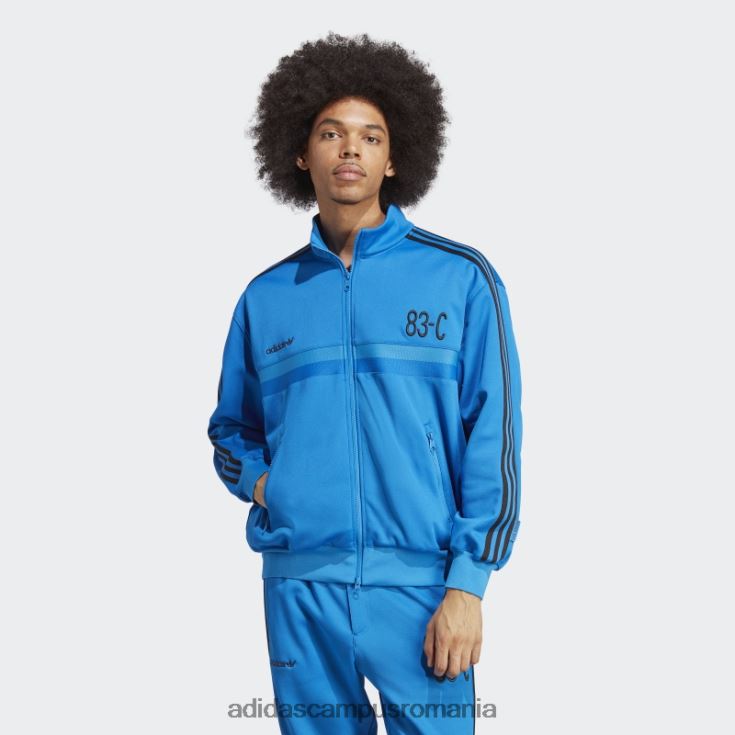 adidas campus romania 83-c jachetă de sport albastru pasăre adidas bărbați pasare albastra J266N25028
