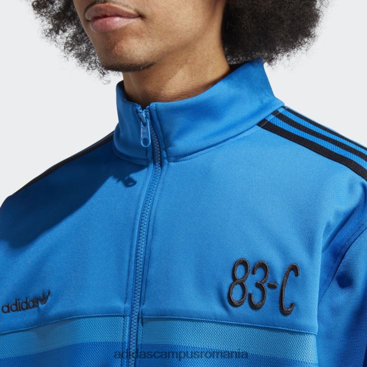 adidas campus romania 83-c jachetă de sport albastru pasăre adidas bărbați pasare albastra J266N25028
