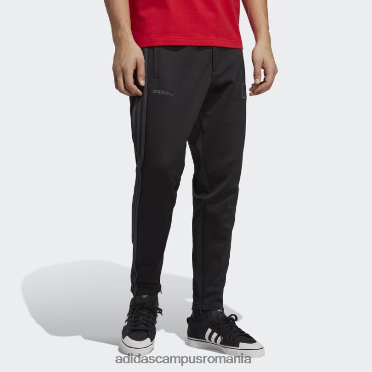 adidas campus romania 83-c pantaloni negri adidas bărbați negru J266N21434