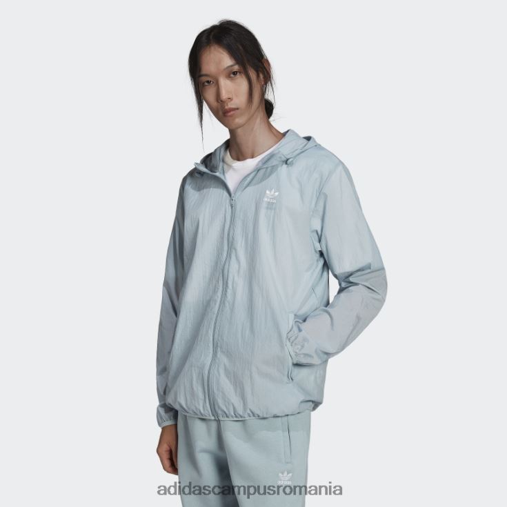 adidas campus romania Adicolor essentials trefoil windbreaker gri bărbați gri J266N215301