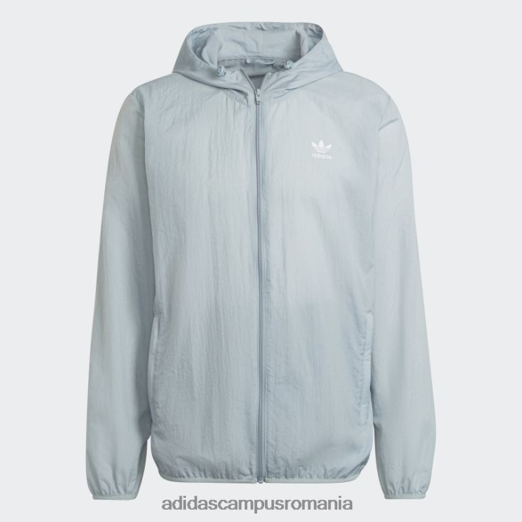 adidas campus romania Adicolor essentials trefoil windbreaker gri bărbați gri J266N215301
