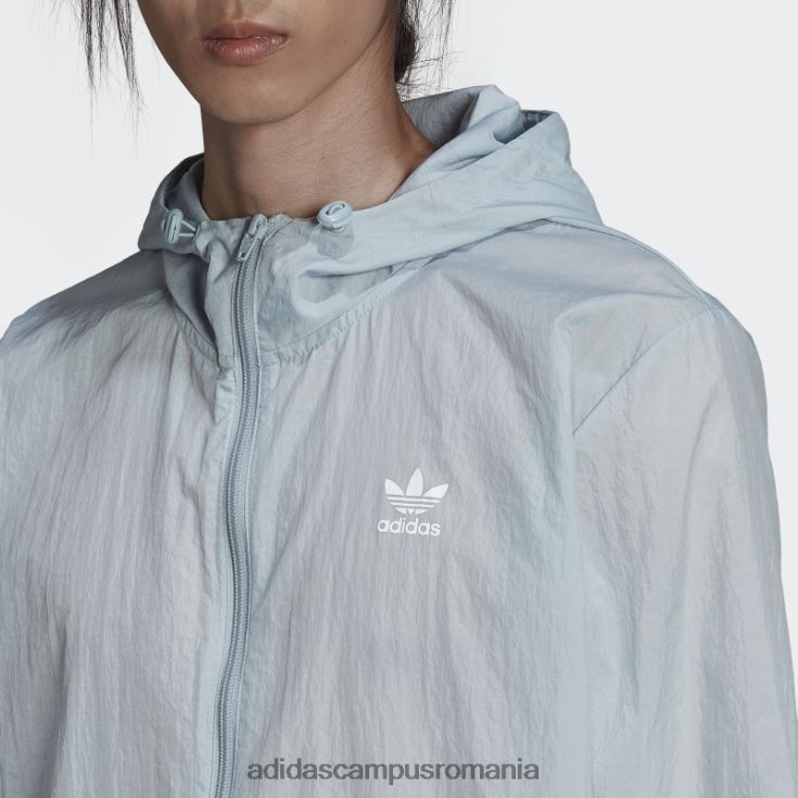adidas campus romania Adicolor essentials trefoil windbreaker gri bărbați gri J266N215301