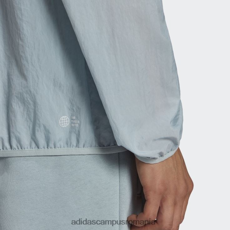 adidas campus romania Adicolor essentials trefoil windbreaker gri bărbați gri J266N215301