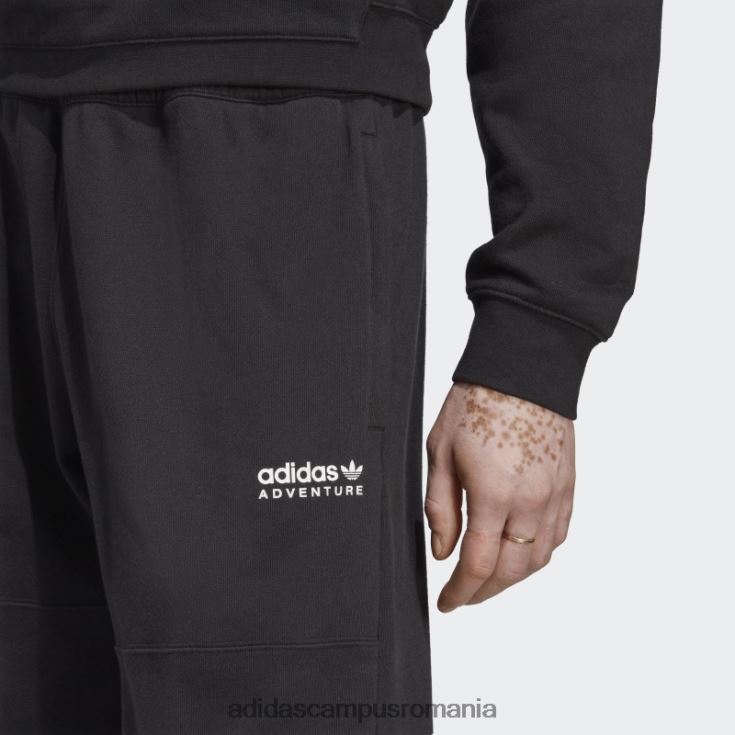 adidas campus romania Joggeri de aventura moda negri bărbați negru J266N213355