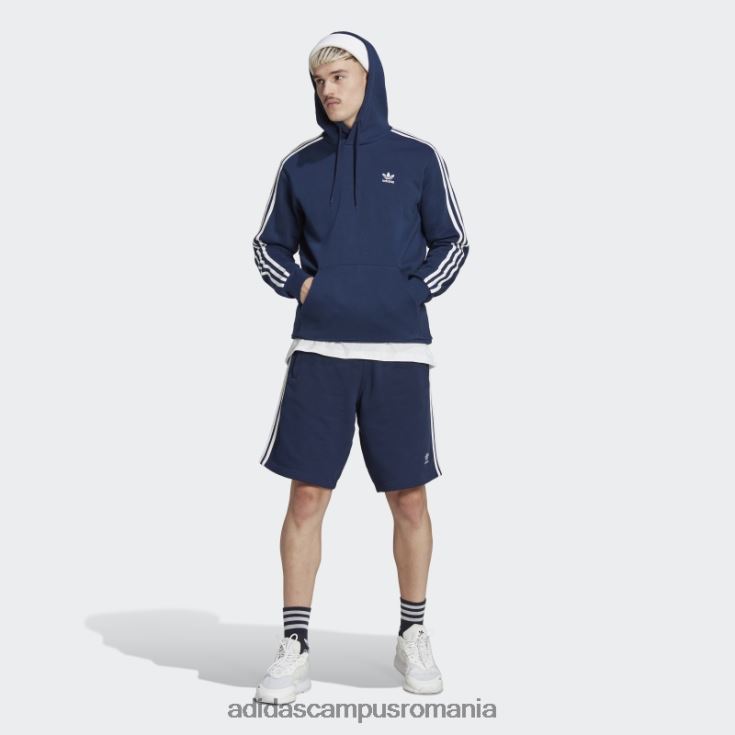 adidas campus romania Night indigo adicolor classics hanorac cu 3 dungi bărbați indigo de noapte J266N26509