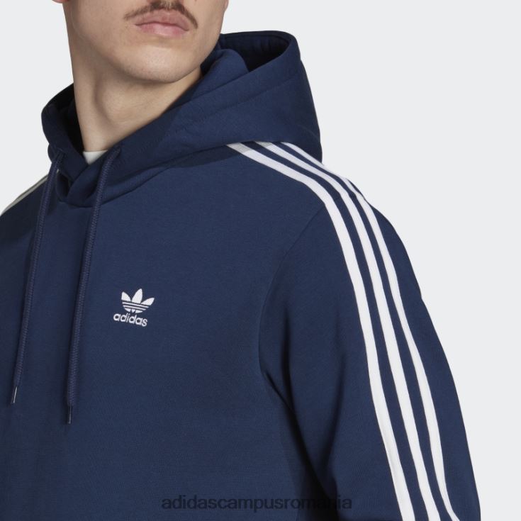 adidas campus romania Night indigo adicolor classics hanorac cu 3 dungi bărbați indigo de noapte J266N26509