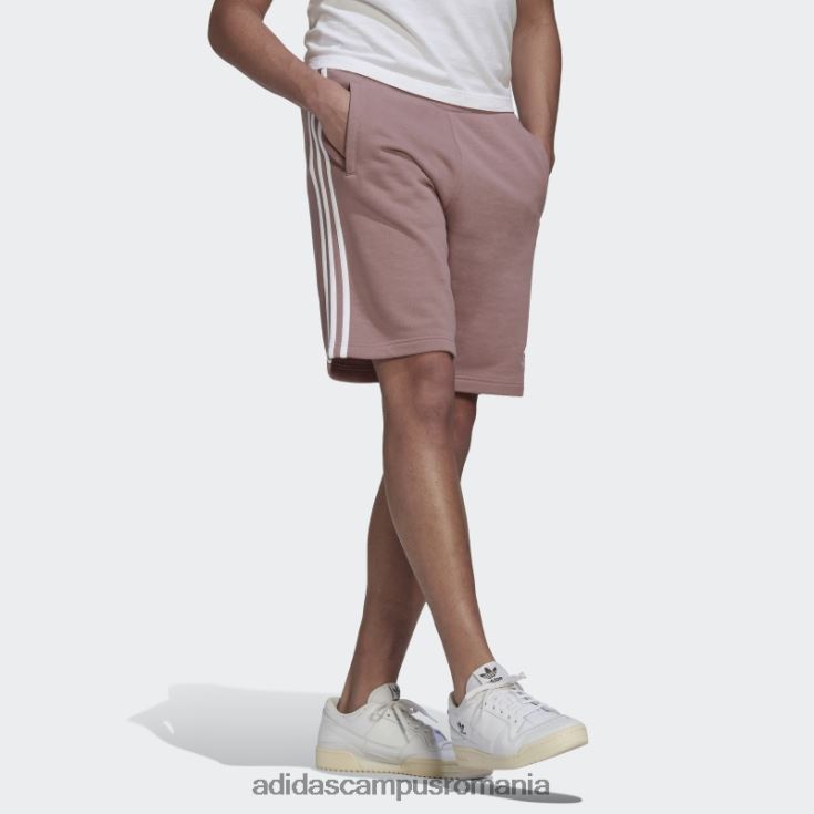 adidas campus romania Pantaloni scurți de transpirație cu 3 dungi violet adidas bărbați violet/alb J266N26564