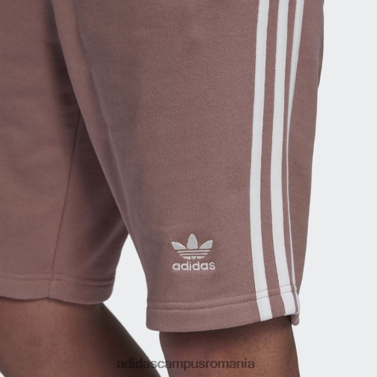 adidas campus romania Pantaloni scurți de transpirație cu 3 dungi violet adidas bărbați violet/alb J266N26564