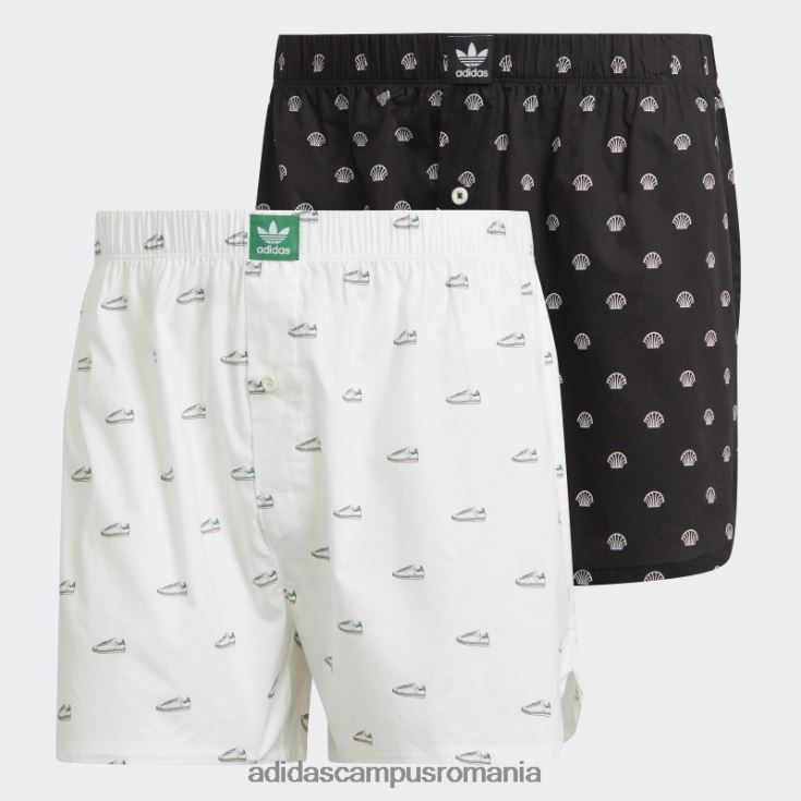 adidas campus romania Slip boxer icon icon din bumbac comfort core (2 perechi) multicolor bărbați multicolor/alb negru J266N26116