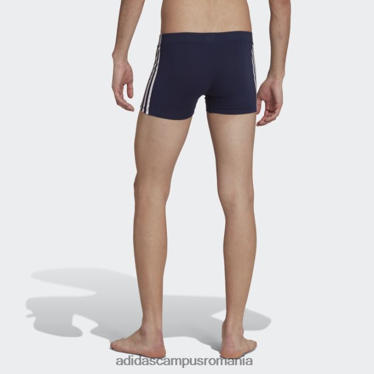 adidas campus romania Slip trunchi confort flex bumbac 3 dungi (3 perechi) pasăre albastră adidas bărbați pasăre albastră/indigo de noapte/roșu J266N25034