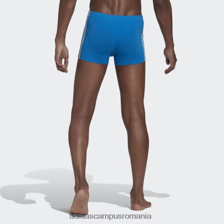 adidas campus romania Slip trunchi din bumbac comfort flex cu 3 dungi (3 perechi) alb bărbați pasăre alb/albastru/negru J266N25030