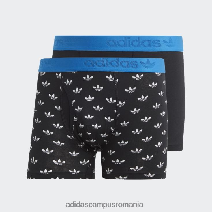 adidas campus romania Slip trunk cu imprimeu bumbac flex comfort negru bărbați negru/multicolor J266N26152