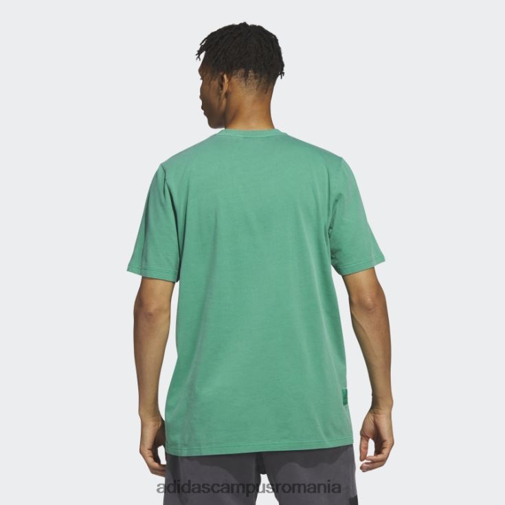 adidas campus romania Tee shmoofoil greață curte verde bărbați verde curte J266N25696