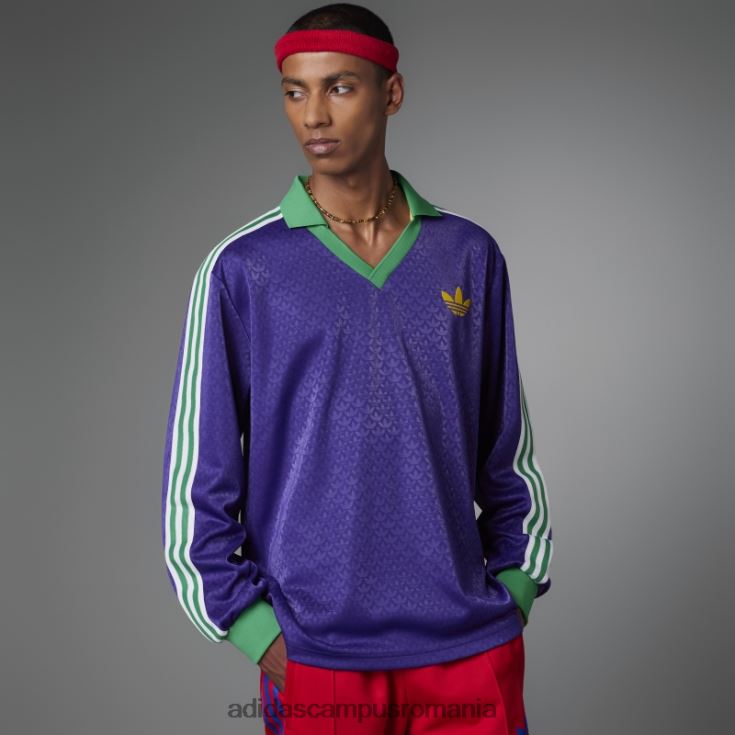 adidas campus romania Top vintage cu mâneci lungi adicolor anii 70 mov bogat bărbați purpuriu bogat J266N214780