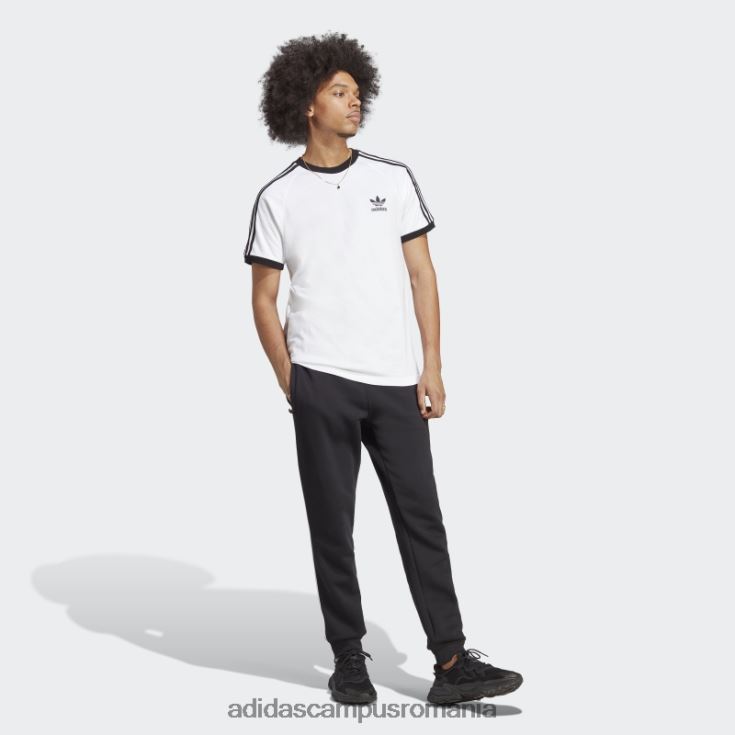 adidas campus romania Tricou adicolor clasics cu 3 dungi alb adidas bărbați alb J266N24992