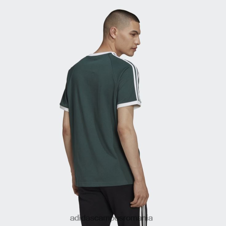 adidas campus romania Tricou adicolor classics 3 dungi verde mineral bărbați verde mineral J266N26763