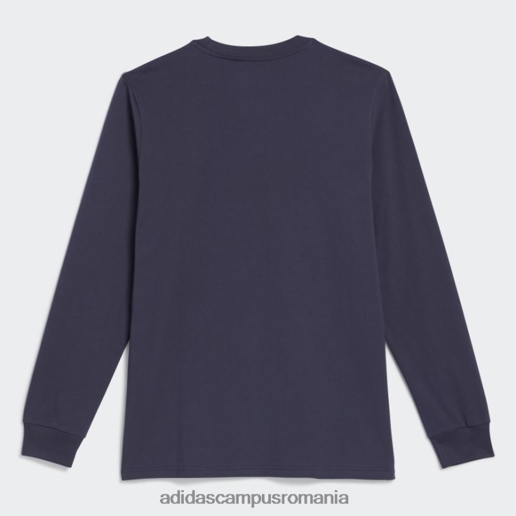 adidas campus romania Tricou cu logo skateboarding 4.0 cu mânecă lungă (gen neutru) bleumarin bărbați bleumarin/alb J266N21603