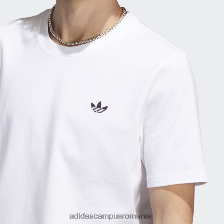 adidas campus romania Tricou cu logo skateboarding 4.0 (gen neutru) alb bărbați alb negru J266N25420