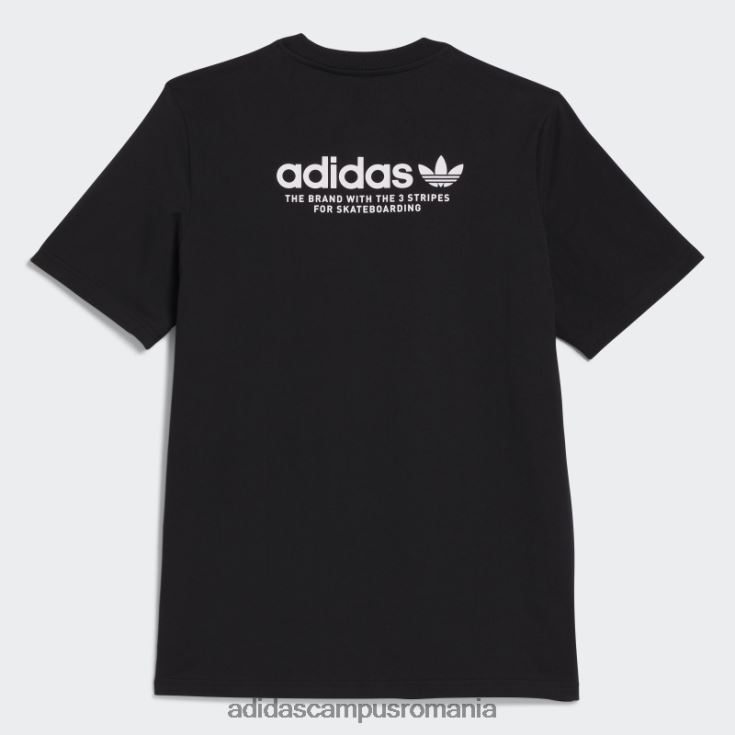 adidas campus romania Tricou cu logo skateboarding 4.0 (gen neutru) negru adidas bărbați alb negru J266N23618