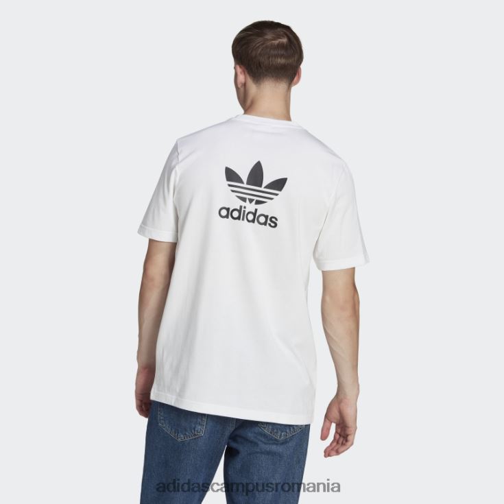 adidas campus romania Tricou trifoil boxy adicolor classics spate și față alb adidas bărbați alb J266N2840