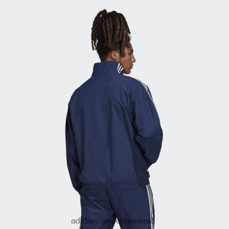 adidas campus romania adicolor classics lock-up trefoil track top night indigo bărbați indigo de noapte J266N27303