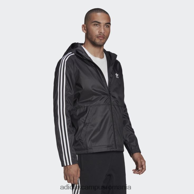 adidas campus romania adicolor classics lock up windbreaker negru adidas bărbați negru J266N25892