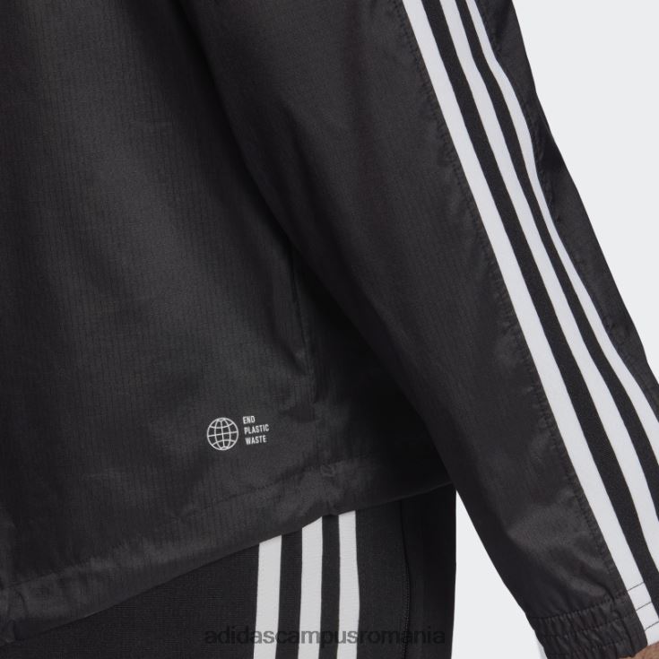 adidas campus romania adicolor classics lock up windbreaker negru adidas bărbați negru J266N25892