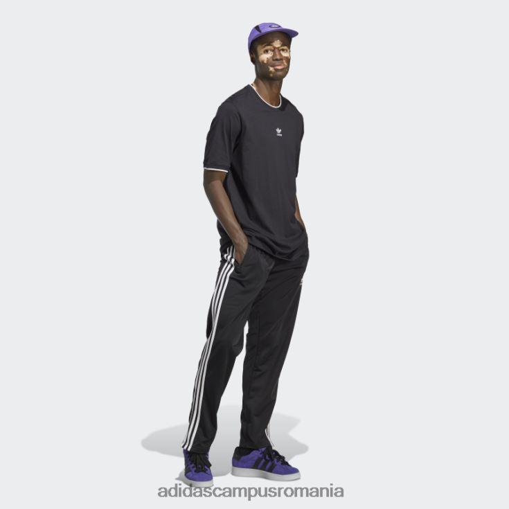 adidas campus romania adicolor classics pantaloni negri firebird bărbați negru J266N2785