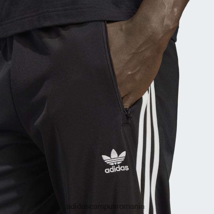 adidas campus romania adicolor classics pantaloni negri firebird bărbați negru J266N2785