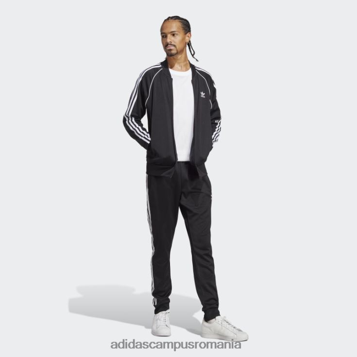 adidas campus romania adicolor classics sst track top negru bărbați negru J266N214432