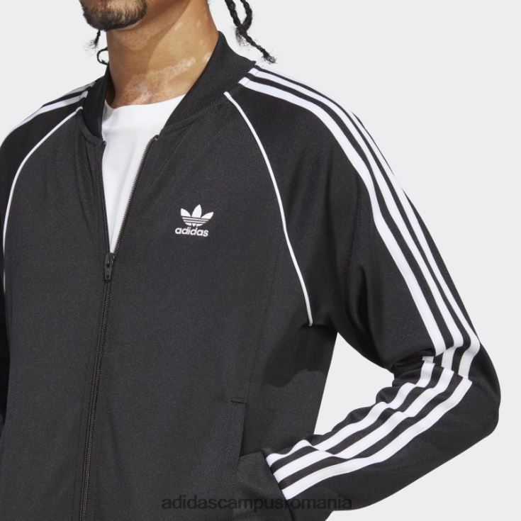 adidas campus romania adicolor classics sst track top negru bărbați negru J266N214432