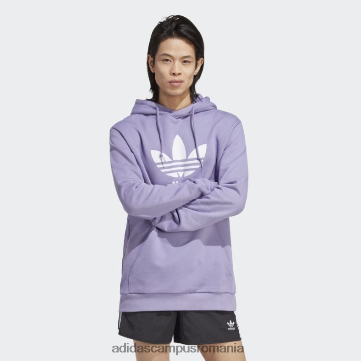adidas campus romania adicolor classics trefoil hanora liliac bărbați liliac J266N26002
