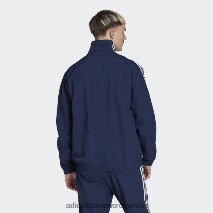 adidas campus romania adicolor classics trefoil track top night indigo bărbați indigo de noapte J266N213345