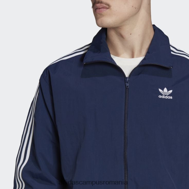 adidas campus romania adicolor classics trefoil track top night indigo bărbați indigo de noapte J266N213345