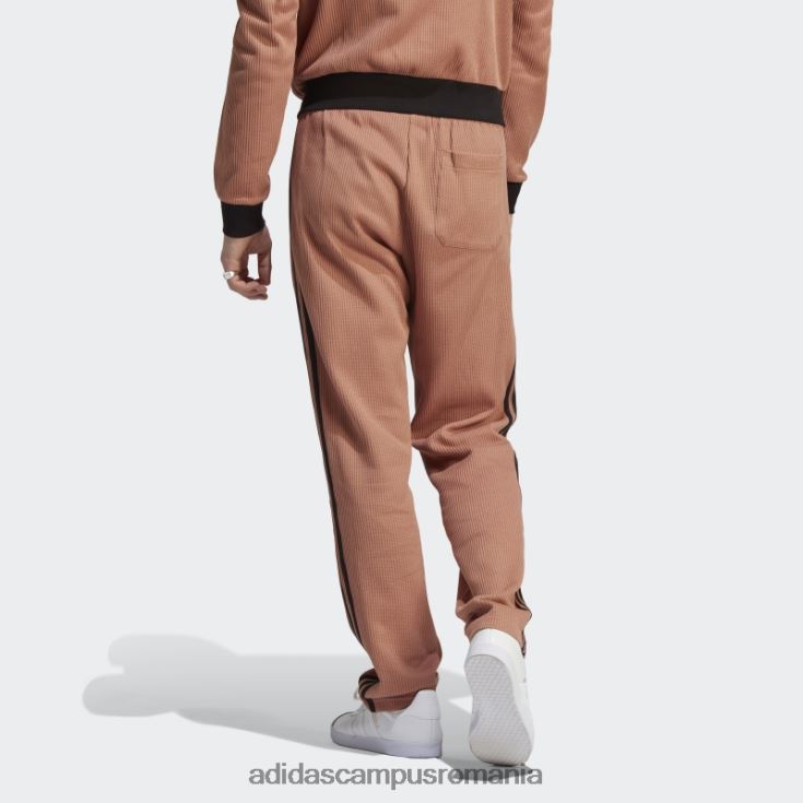 adidas campus romania adicolor classics waffle beckenbauer pantaloni de sport argila bărbați lut/negru J266N26079
