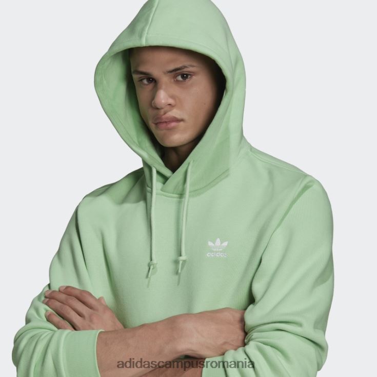 adidas campus romania adicolor essentials trefoil hoodie glory mint bărbați mentă de glorie J266N27004