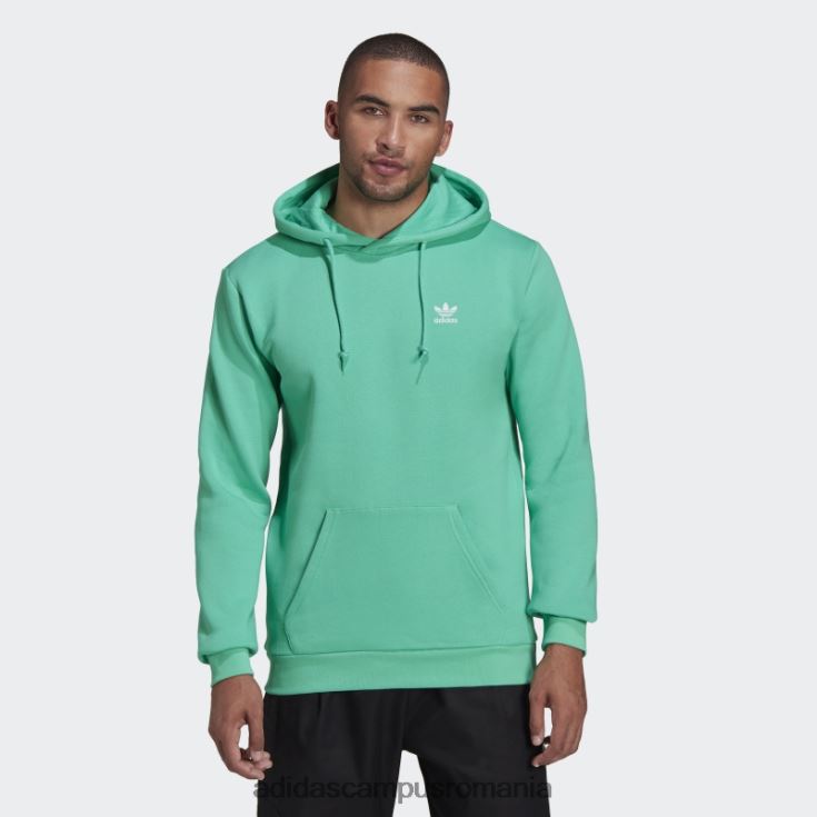 adidas campus romania adicolor essentials trefoil hoodie hi-res green adidas bărbați verde de mare rezoluție J266N26996