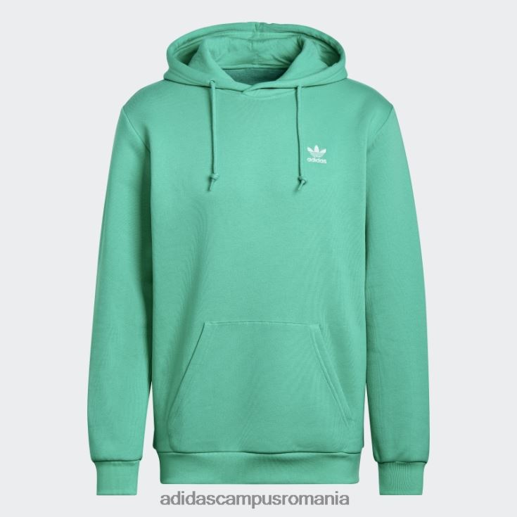 adidas campus romania adicolor essentials trefoil hoodie hi-res green adidas bărbați verde de mare rezoluție J266N26996