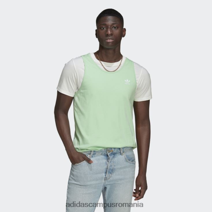adidas campus romania adicolor essentials trefoil tank top glory mint adidas bărbați mentă de glorie J266N26696